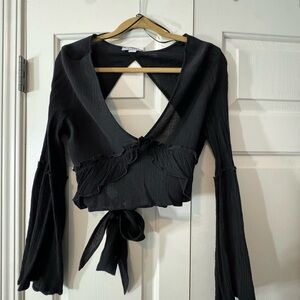 FAVLUX Black Tie Crop